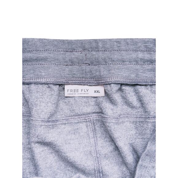 Freefly Men’s Bamboo Lightweight Fleece Joggers Gray XXL Lounge Cozy Comfort - Picture 5 of 5